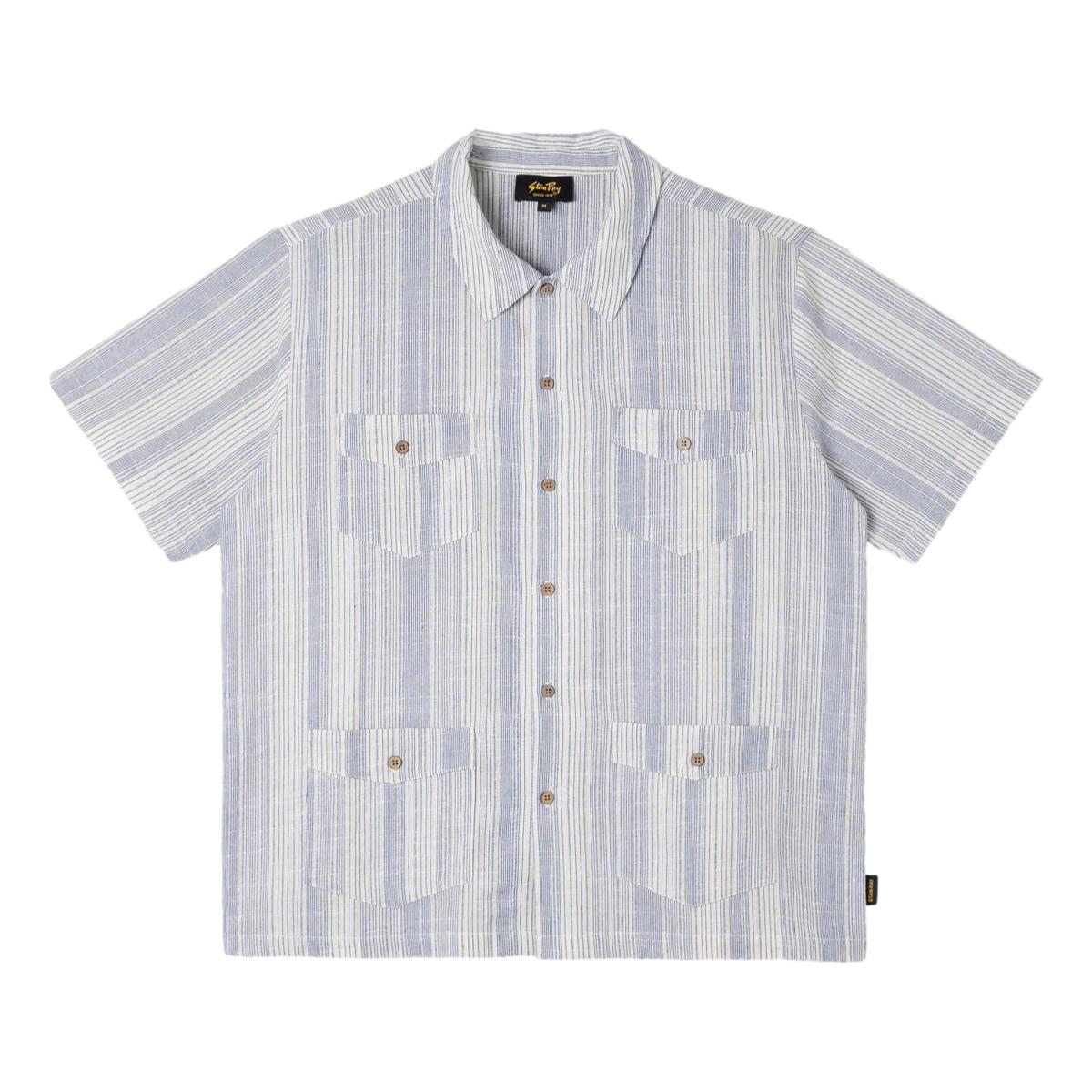 Mexicali Shirt Blue Stripe - Shirts