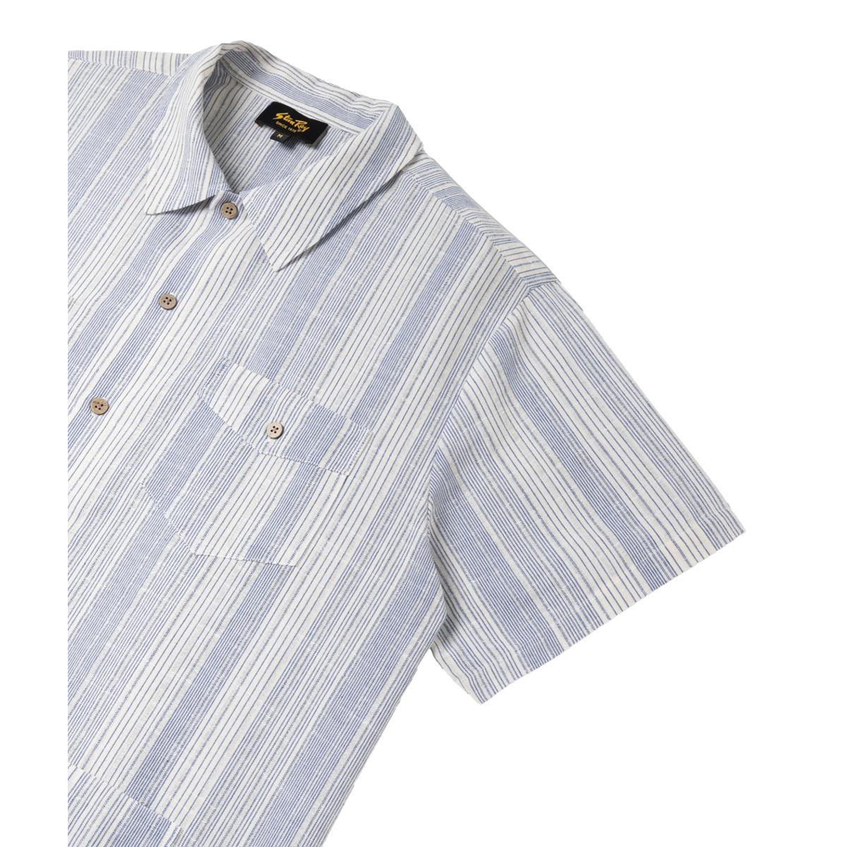 Mexicali Shirt Blue Stripe - Shirts