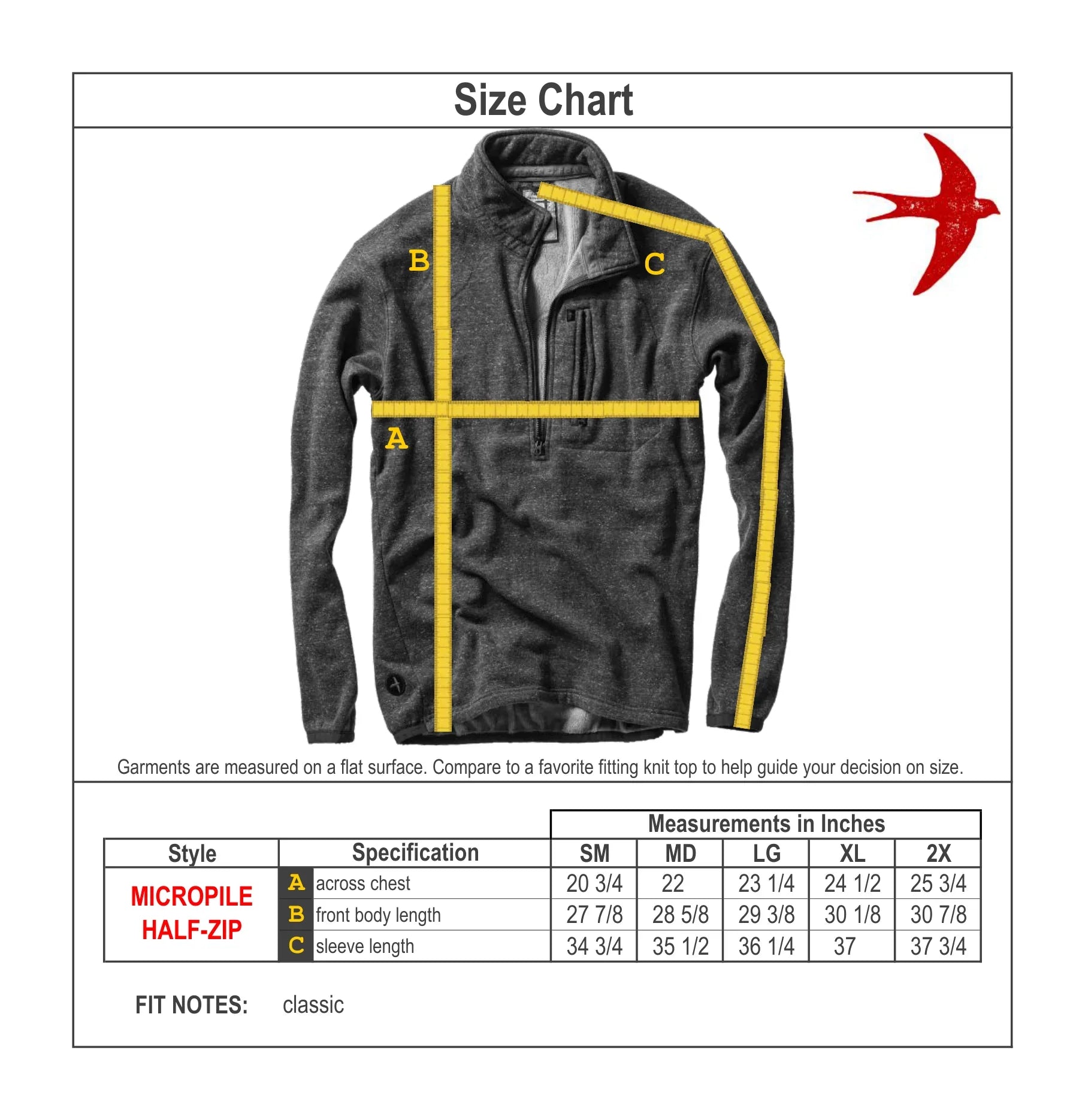 Micropile Half-Zip Navy Fleck - Sweatshirt