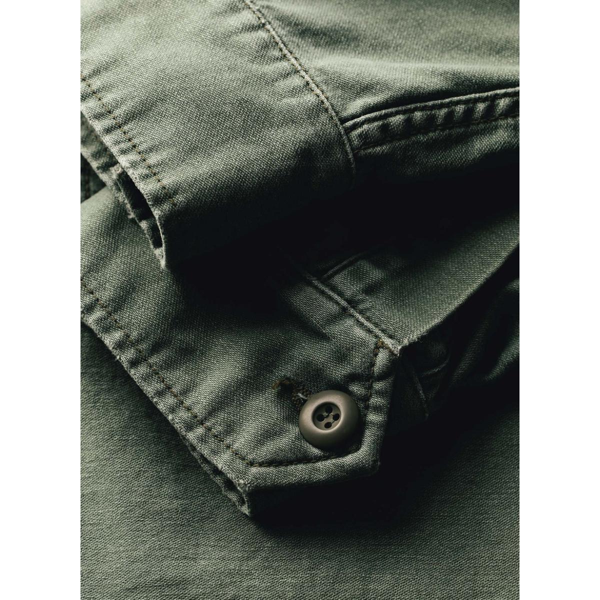 Military Shirt Jacket Fatigue Green - Shirt