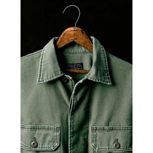 Military Shirt Jacket Fatigue Green - Shirt