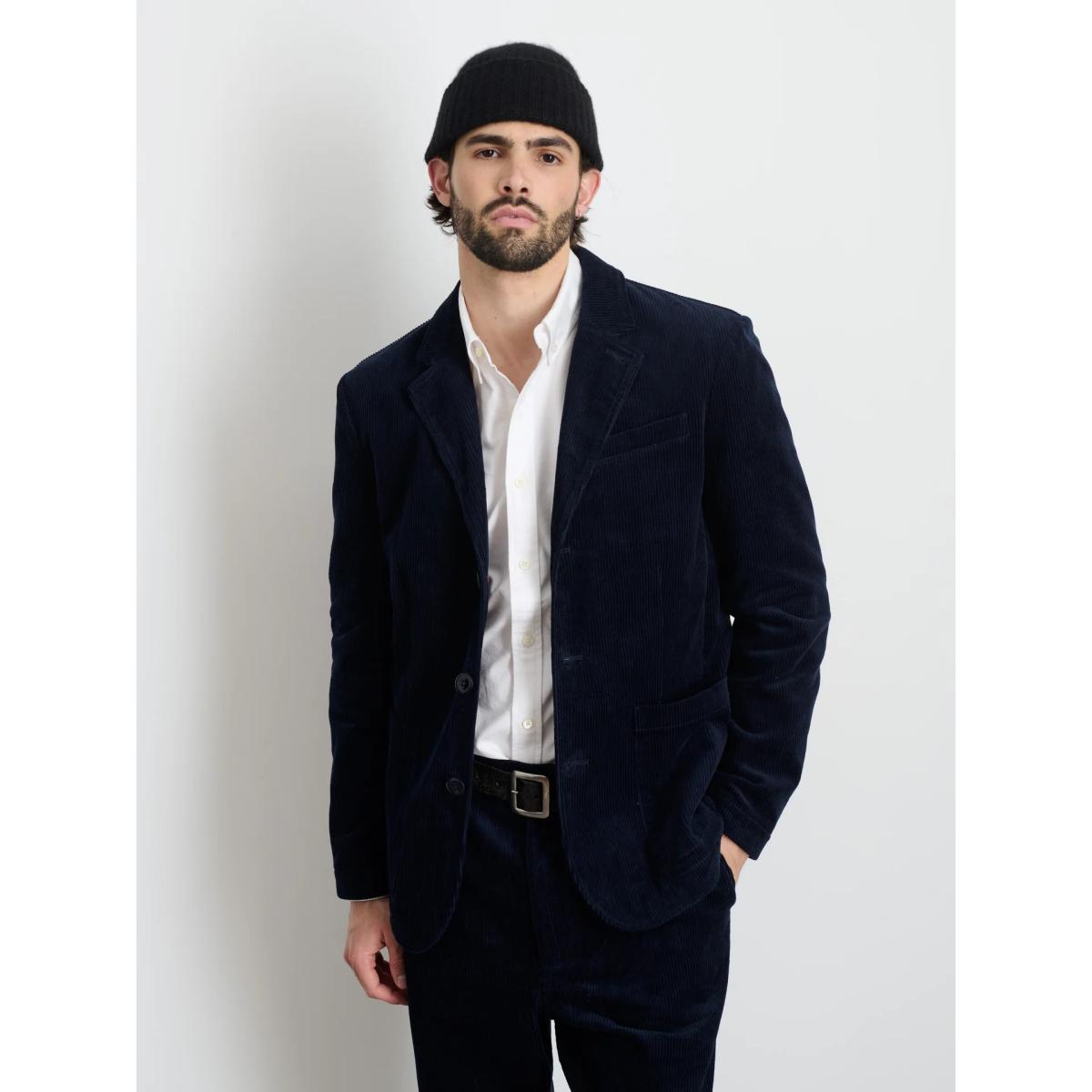 Navy cord blazer best sale