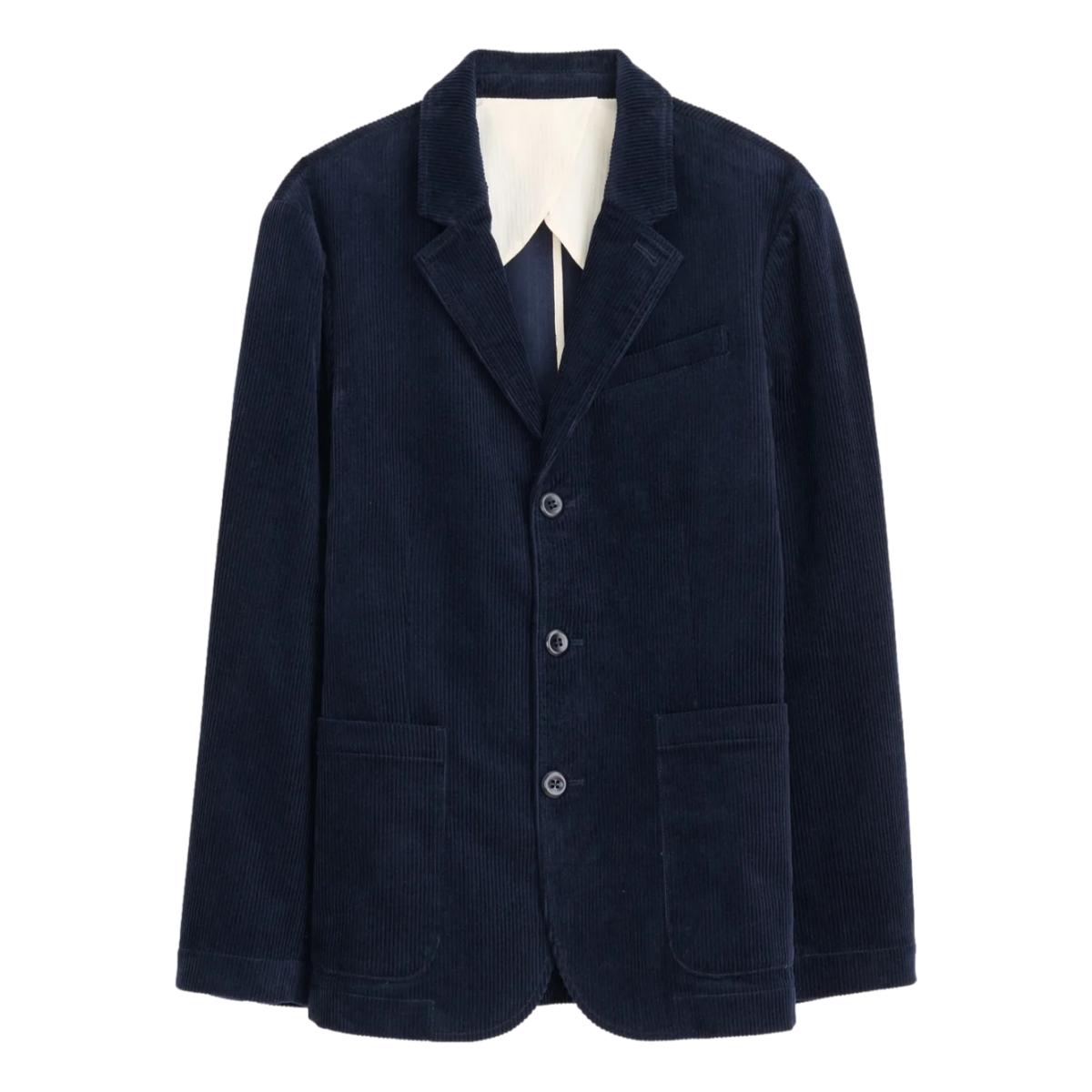 Mill Blazer Dark Navy Corduroy - Blazer