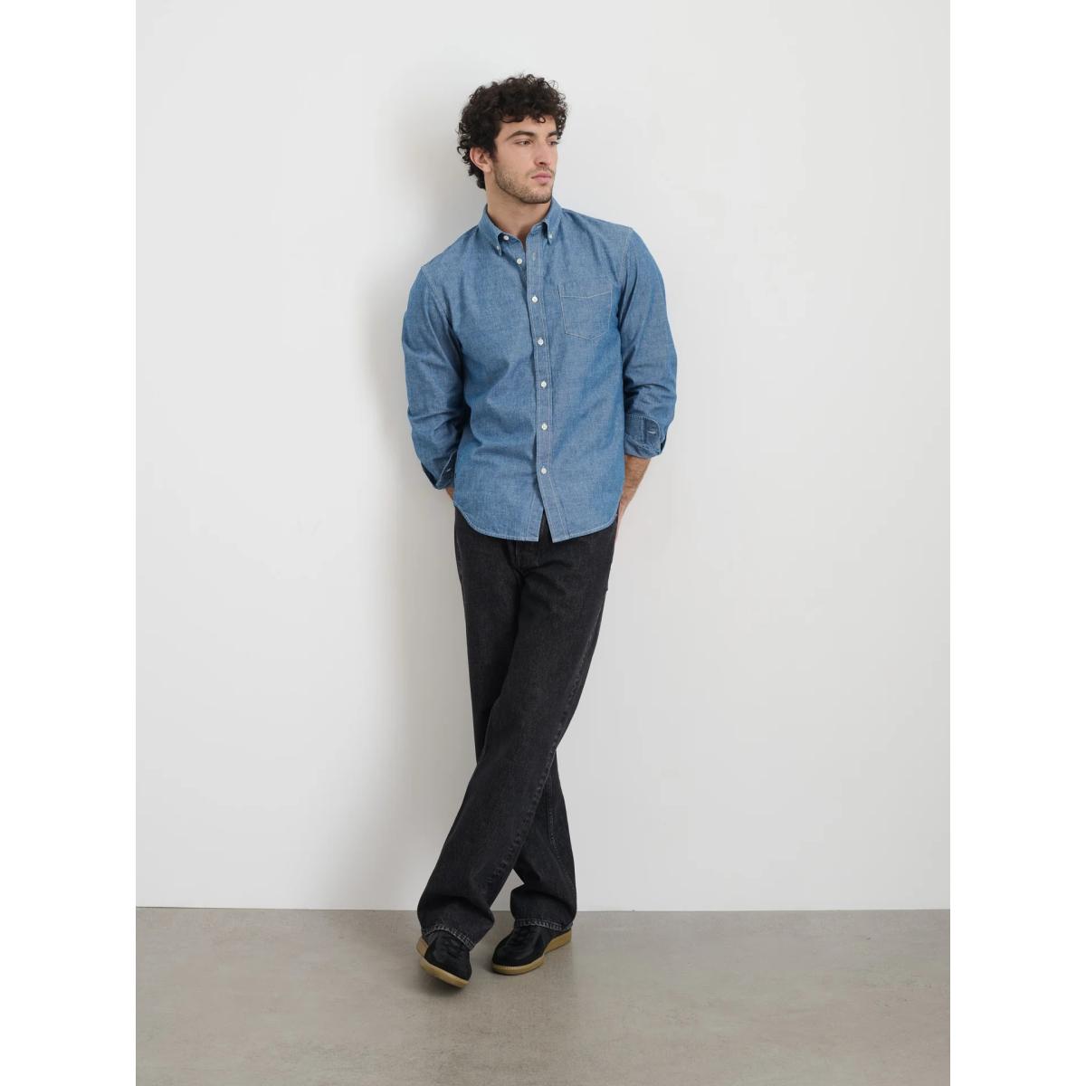 Mill Shirt Washed Chambray - Shirts