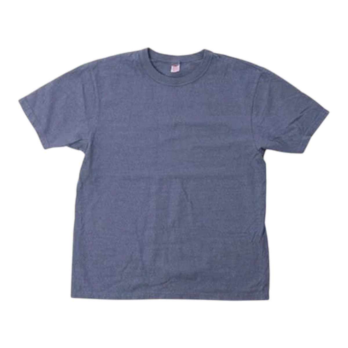 MILWORK No.8 Slub Nep Short Sleeve T-Shirt in gray, made from a durable 9.5 oz. blend of Australian cotton, neps, and organic cotton waste for a unique textured finish.