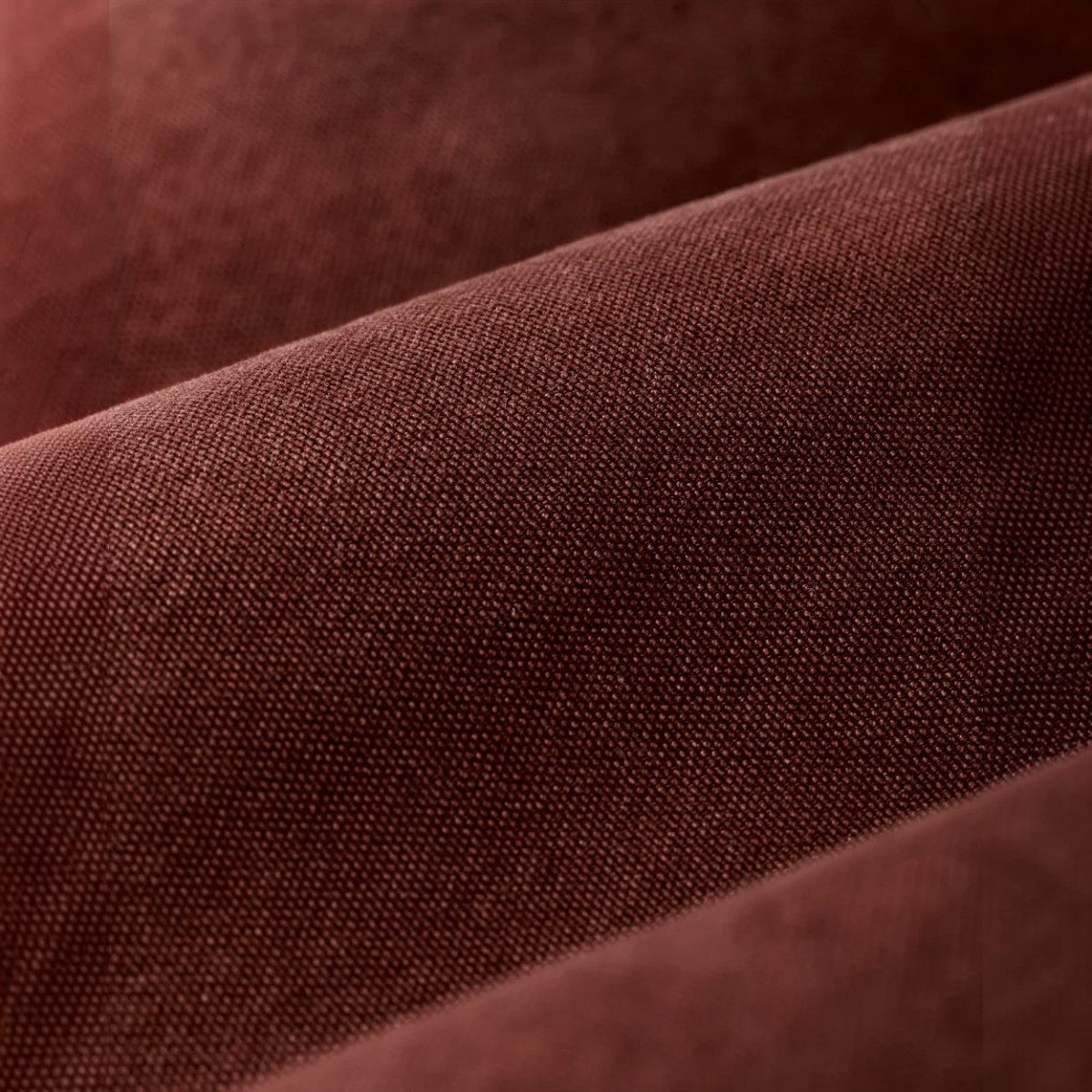 Close-up of the durable 10.5-oz. sequoia brown canvas fabric used in the MILWORKS Filson Canvas Outfitter Jacket.