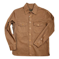 Moab Herringbone Overshirt Toffee Overshirt