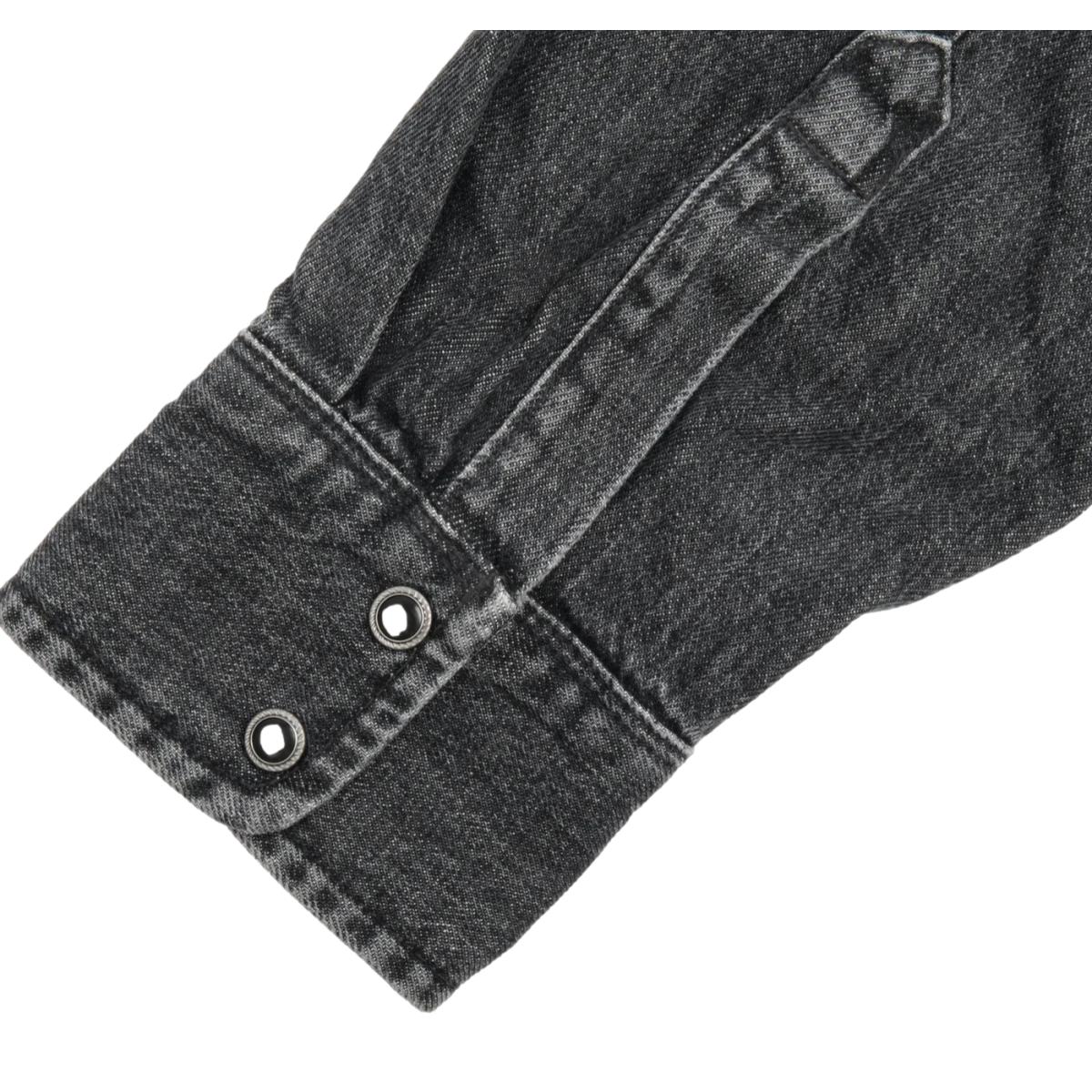 Modern Western 11oz Black Stone Washed Denim - Shirt