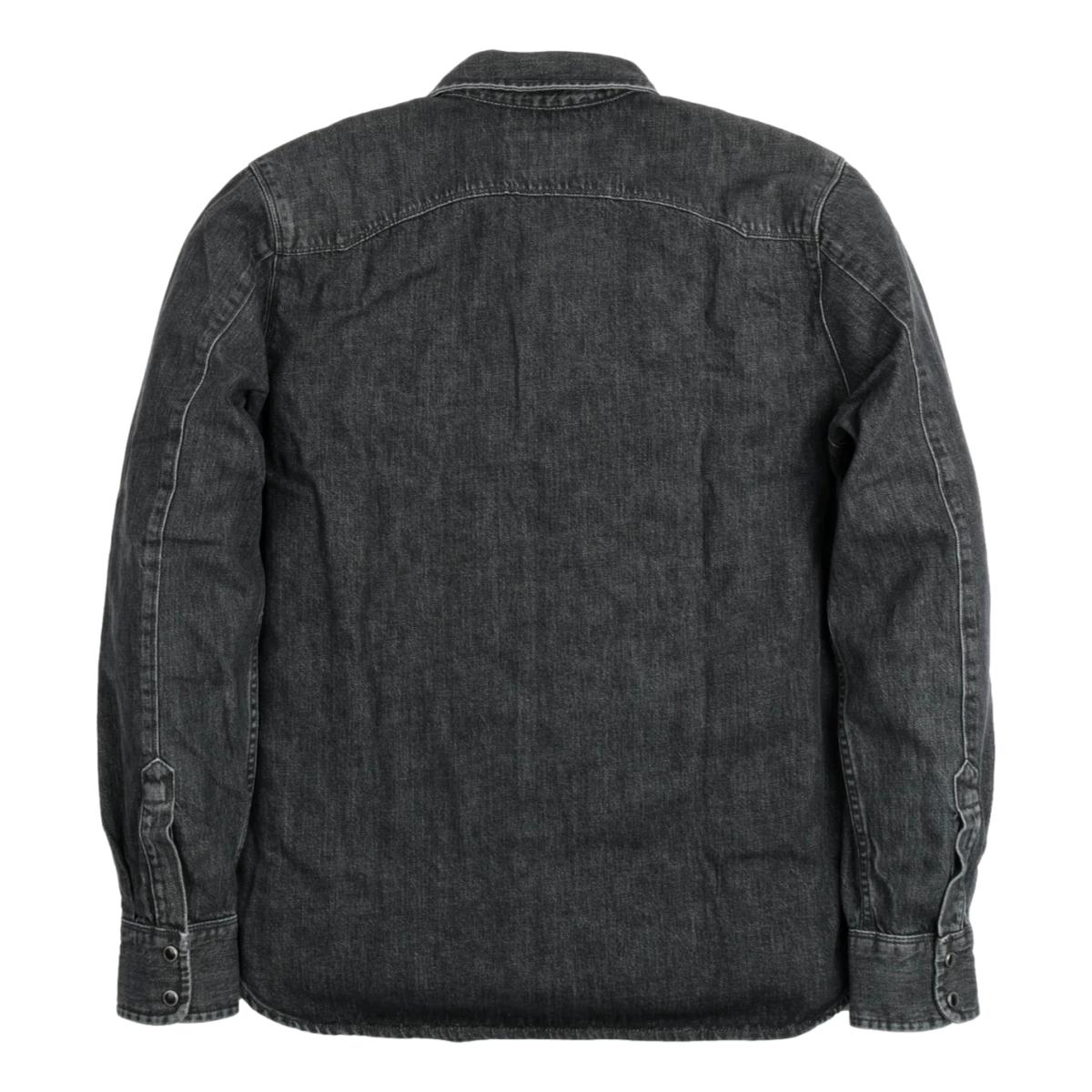 Modern Western 11oz Black Stone Washed Denim - Shirt