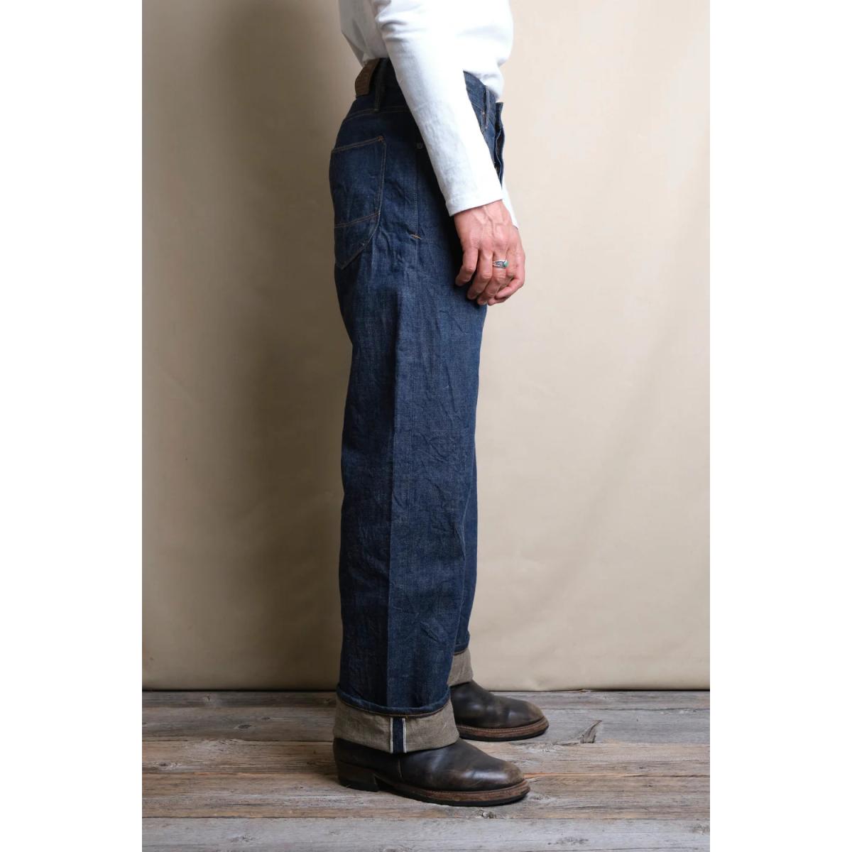 Freenote Cloth Modesto 13oz Natural Rinsed Denim- MILWORKS
