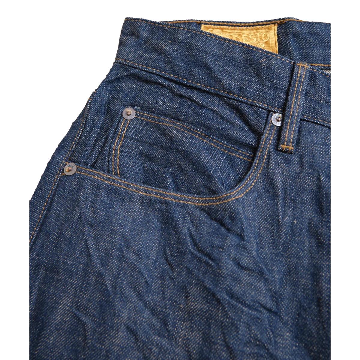 Modesto 13oz Natural Rinsed Denim - Denim