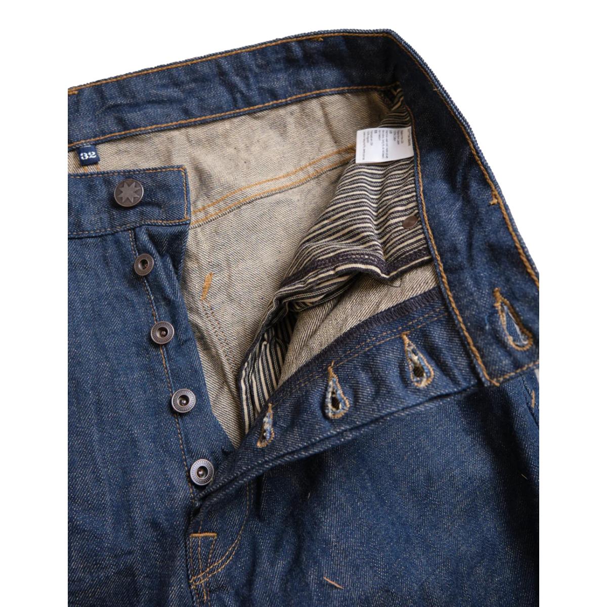 Modesto 13oz Natural Rinsed Denim - Denim