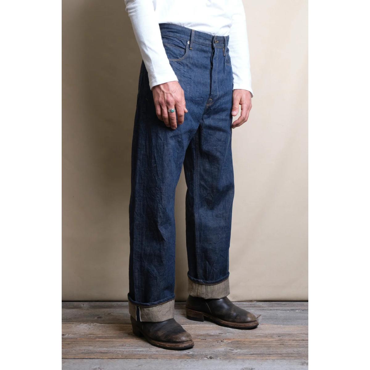 Modesto 13oz Natural Rinsed Denim - Denim