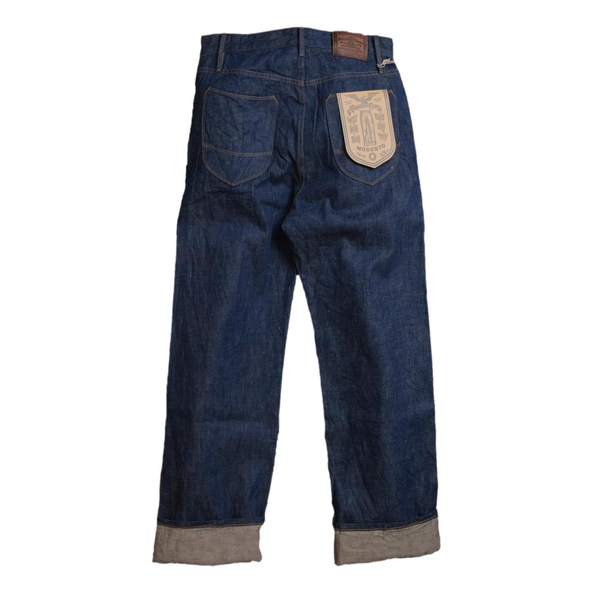Modesto 13oz Natural Rinsed Denim - Denim
