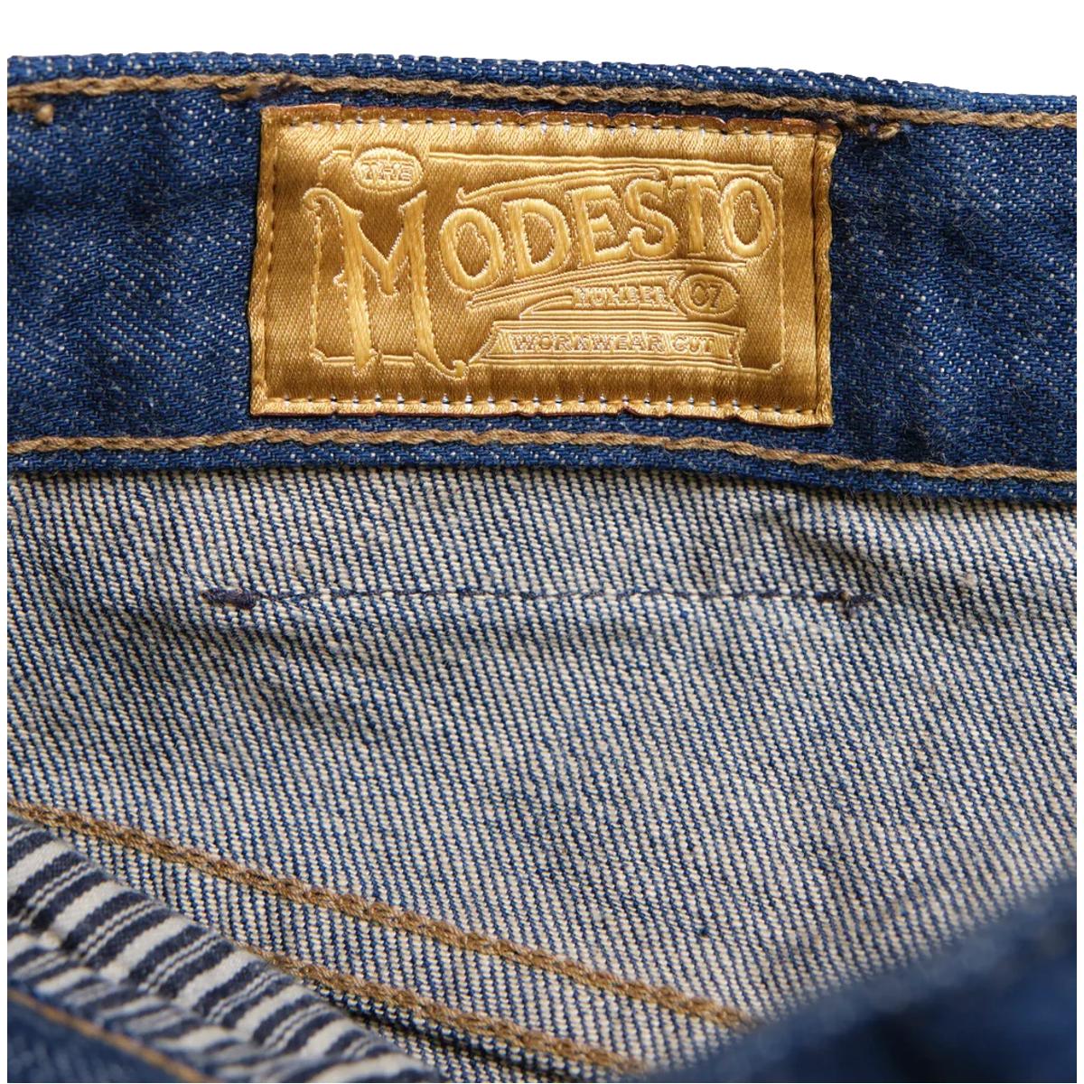 Modesto 13oz Natural Rinsed Denim - Denim