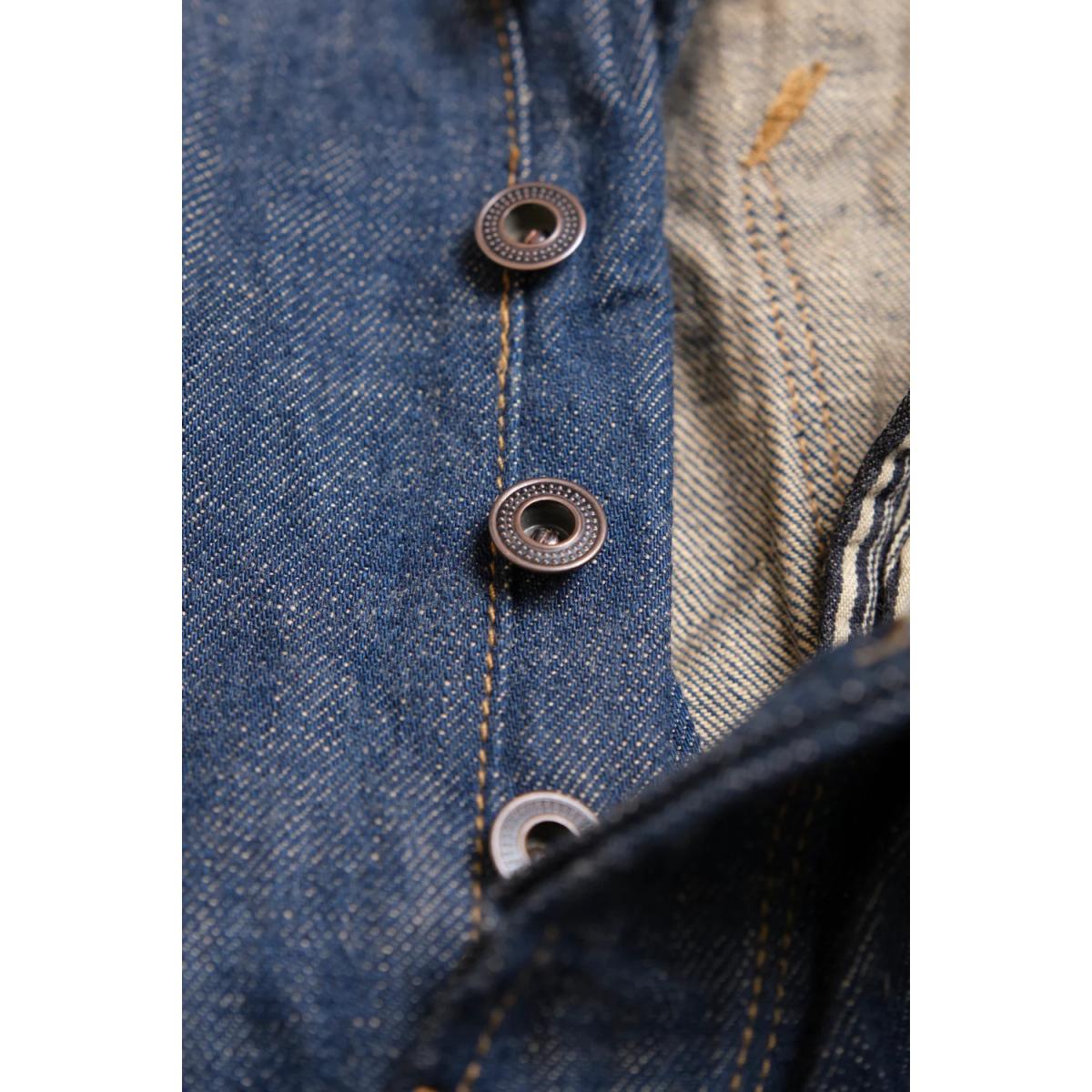 Modesto 13oz Natural Rinsed Denim - Denim