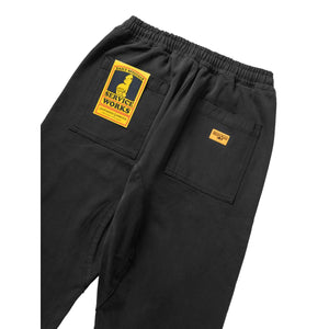 Moleskin Chef Pants Black - Fatigue Pant