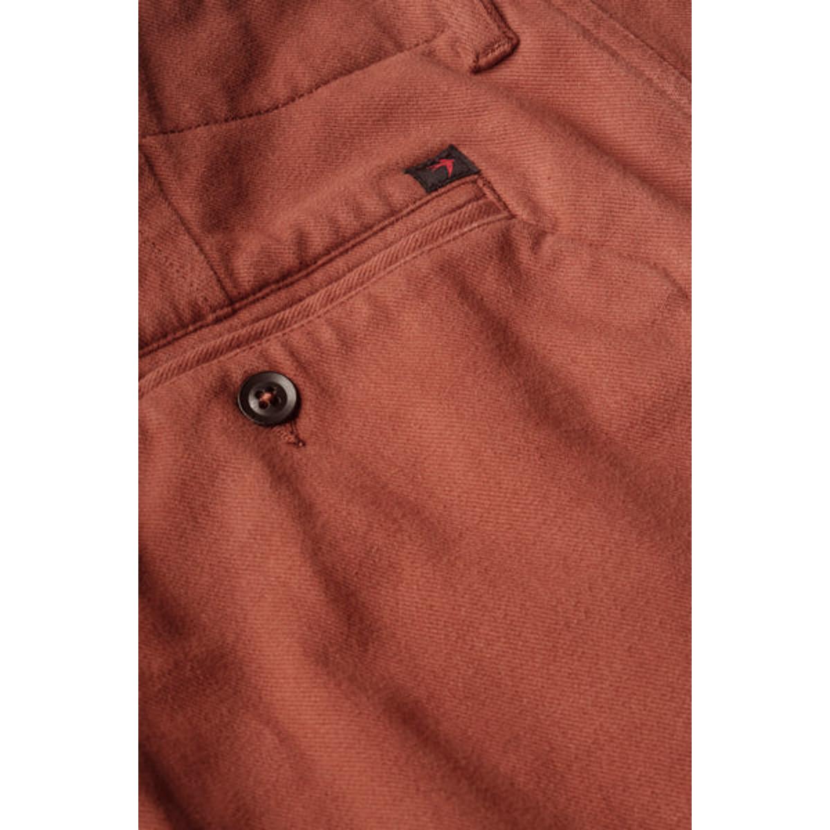 Moleskin Chino Clay Red - Pant