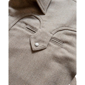 Moleskin Outlaw Shirt Taupe Melange - Shirt