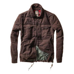 Moleskin Snap CPO Dk Brown - Jacket