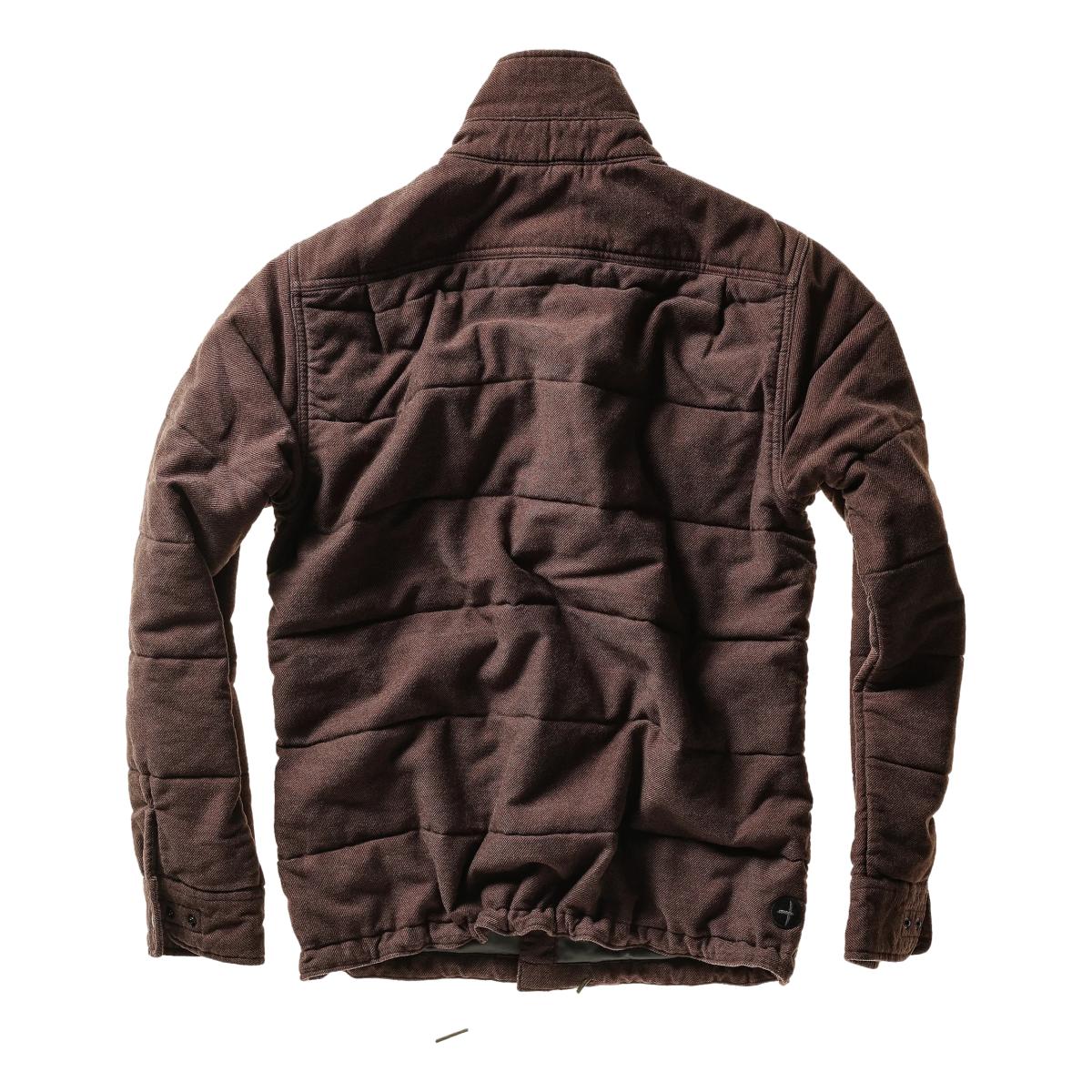 Moleskin Snap CPO Dk Brown - Jacket