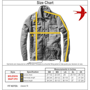 Moleskin Snap CPO Dk Brown - Jacket