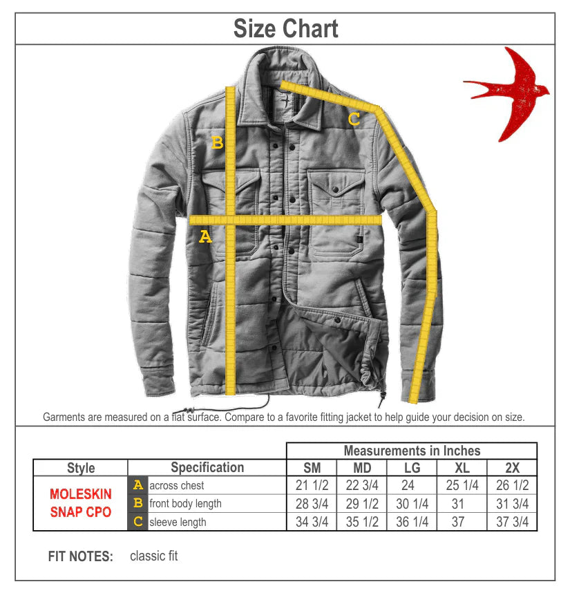 Moleskin Snap CPO Dk Brown - Jacket