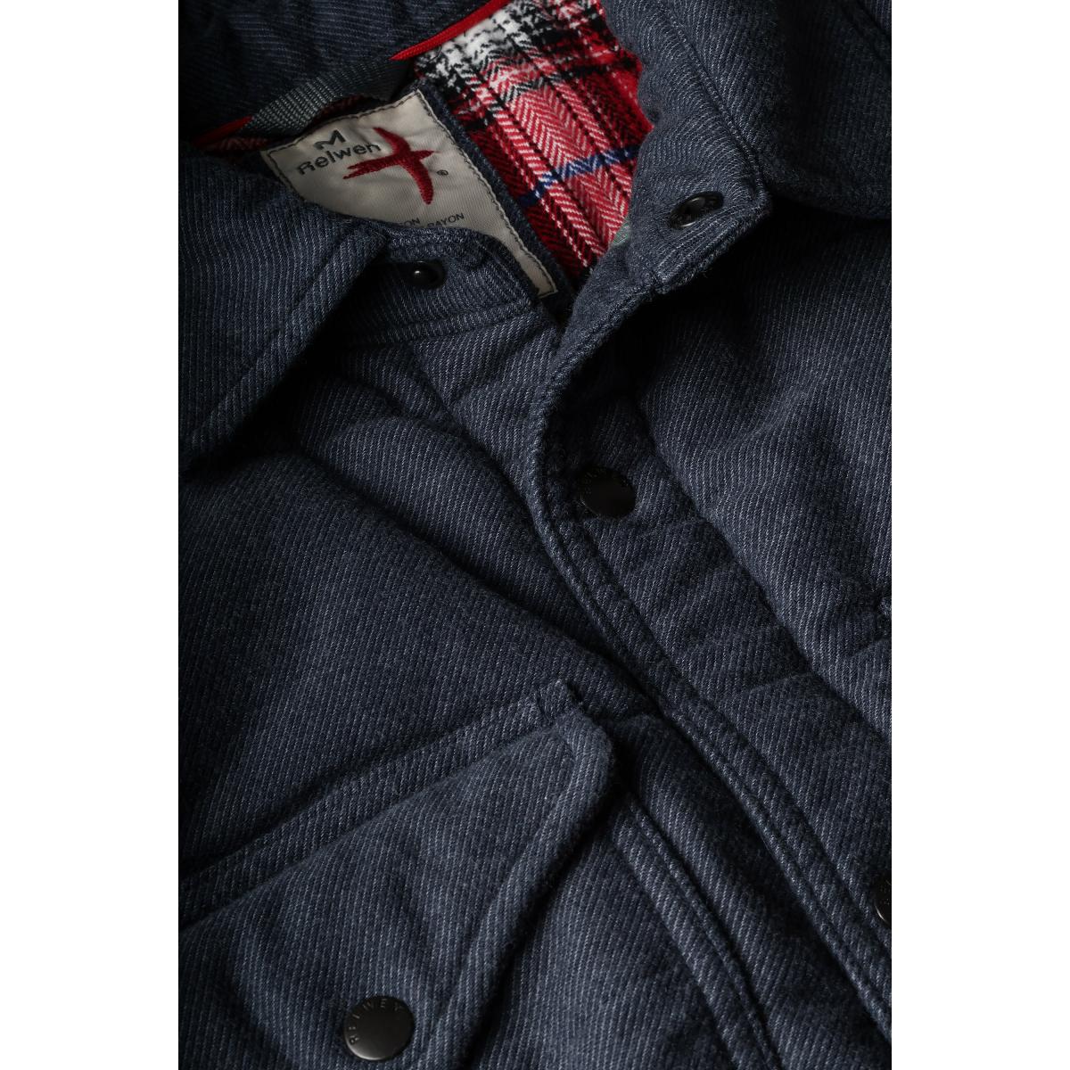 Moleskin Snap CPO Navy - Jacket