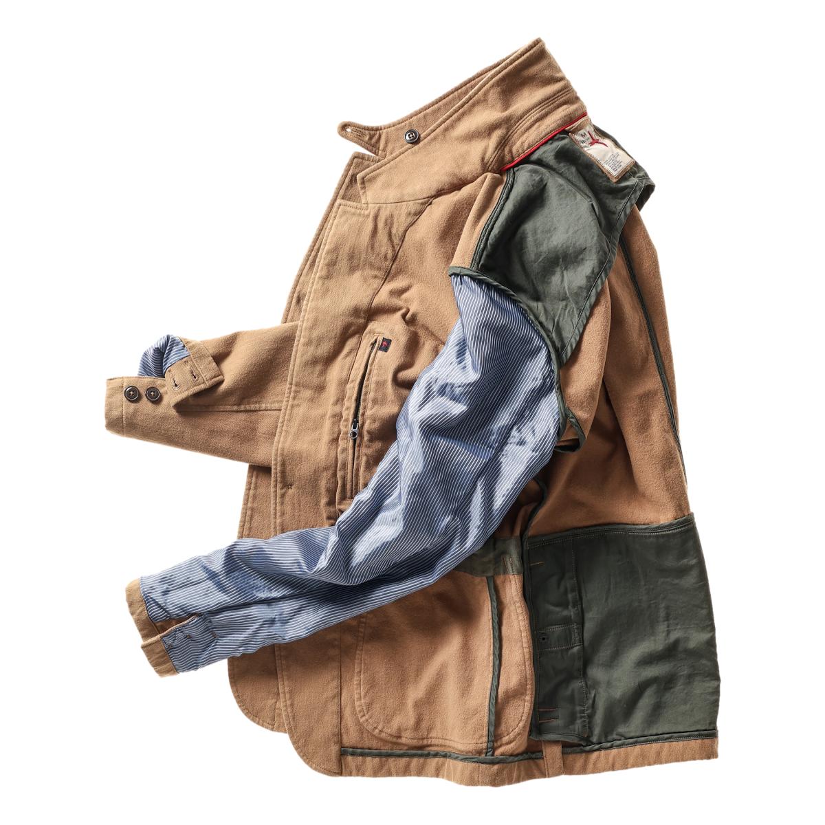 Moleskin Trap Blazer Camel - Blazer