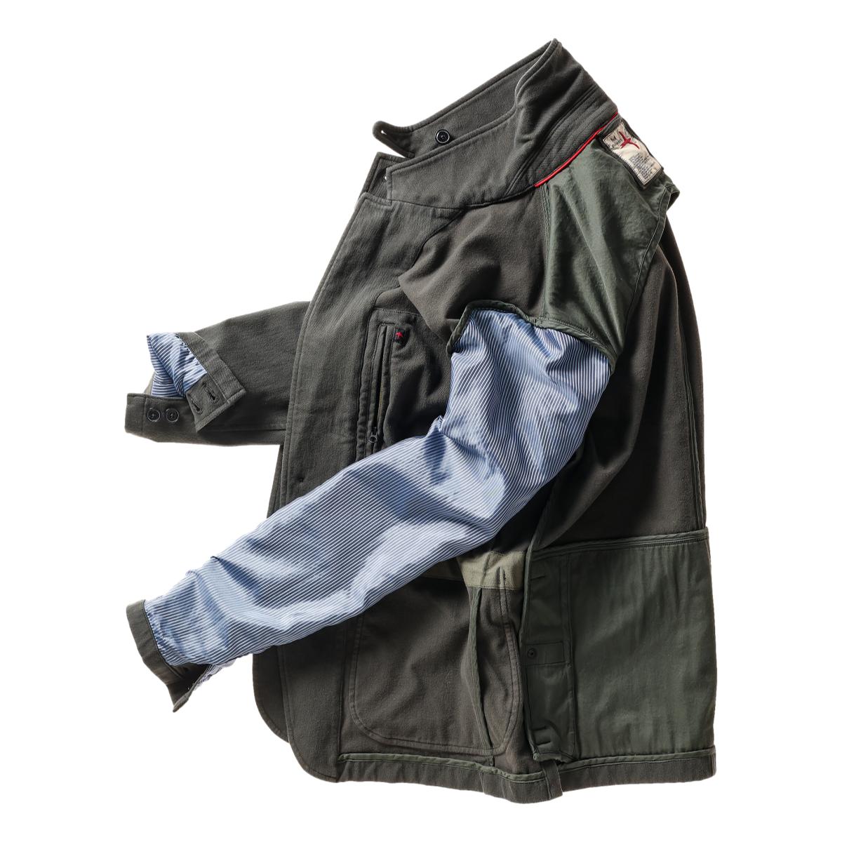 Moleskin Trap Blazer Char Loden - Blazer