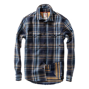 Mountain Flannel Navy Multi Plaid - Shirts