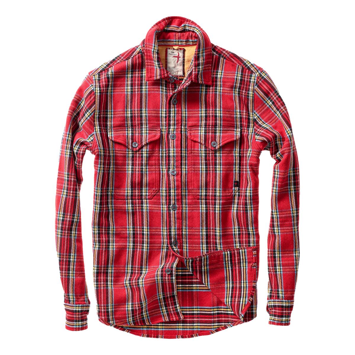 Mountain Flannel Red Tartan - Shirts