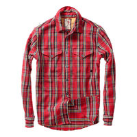 Mountain Flannel Red Tartan - Shirts