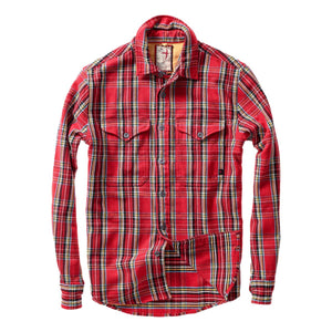Mountain Flannel Red Tartan - Shirts