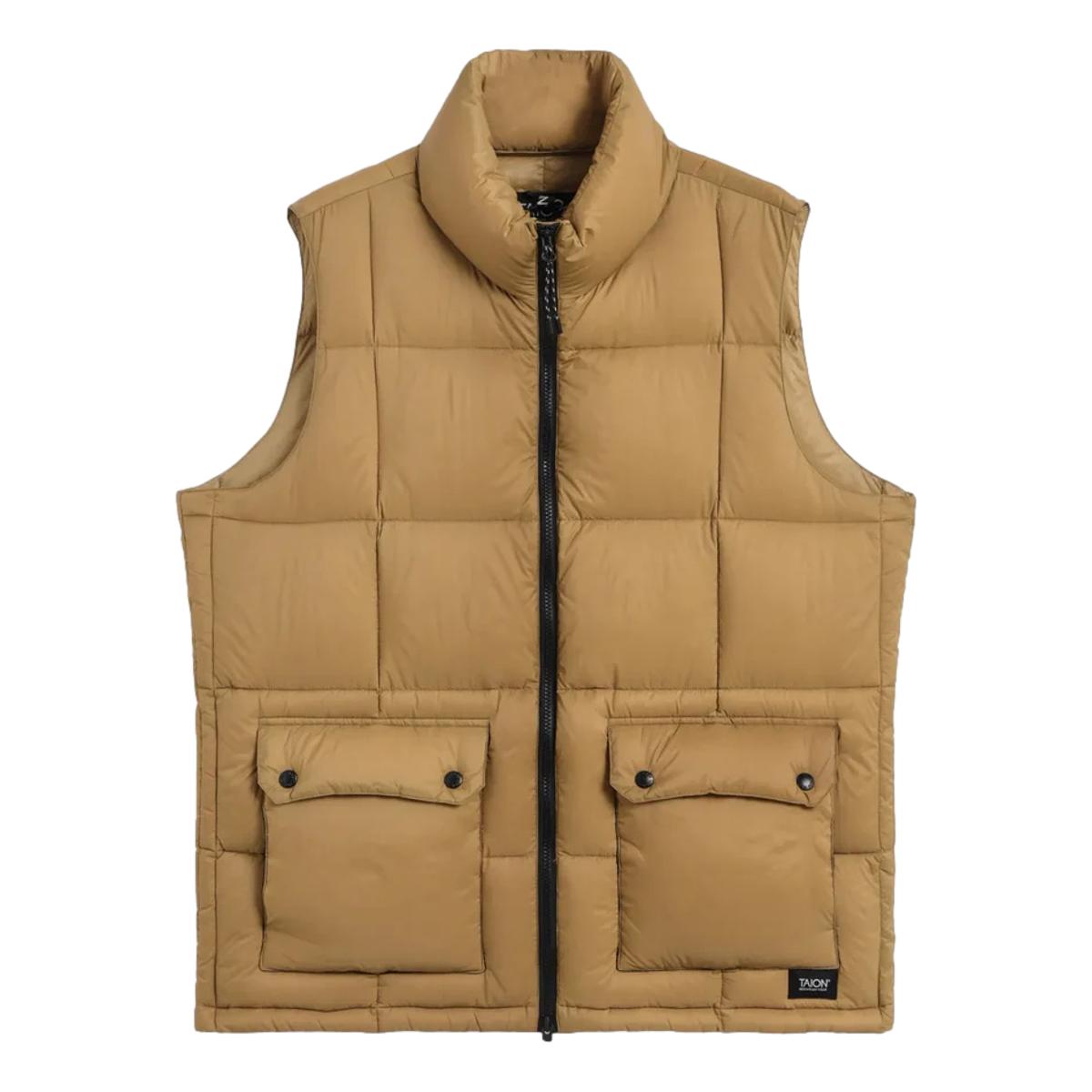 Mountain Packable Volume Down Vest Beige - Vest