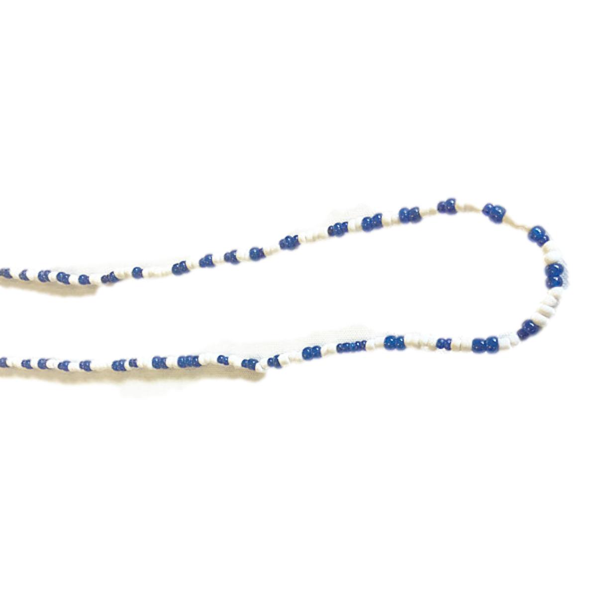 Murano Deadstock Beads Necklace Blue - Necklace