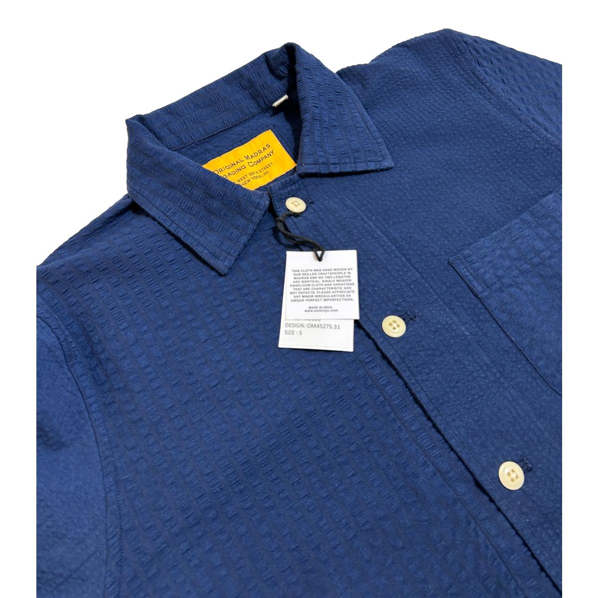 N°106 Shirt Jacket Indigo Patchwork - Shirts Jacket