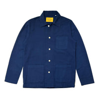 N°106 Shirt Jacket Indigo Patchwork - Shirts Jacket