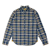 N°128 Twin Flap Shirt Green Plaid - Shirts