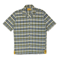 N°30 Cuban Short Sleeve Shirt Green - Short Sleeve Shirts