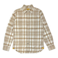 N°7 Straight Collar Shirt Natural Brown - Shirts