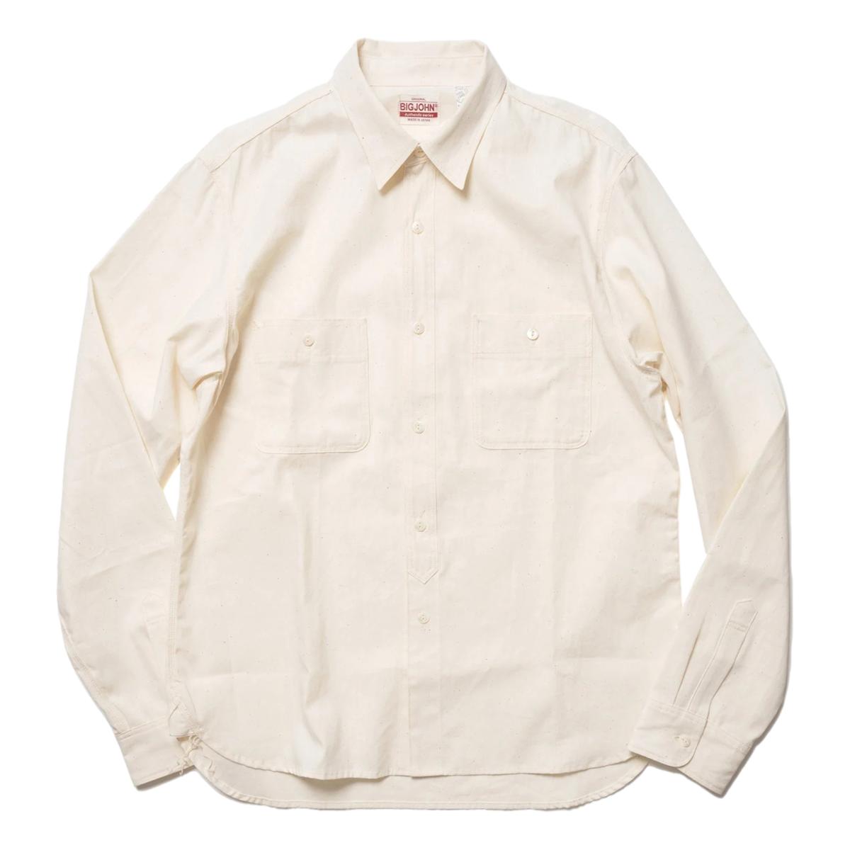 Natural Selvedge Chambray Shirt - Shirts