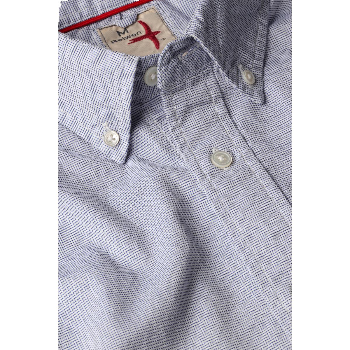 Nautical Neats White Blue Dobby - Shirts