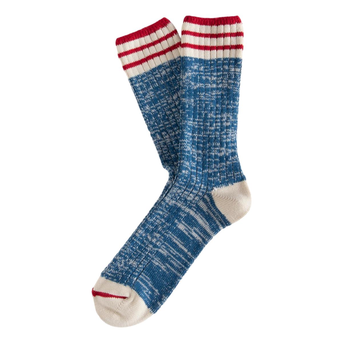 Nautical Turn Oceanside Blue Socks - Socks