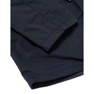 Navy Brushed Polytech Sherpa Reversible Mackinaw Jacket