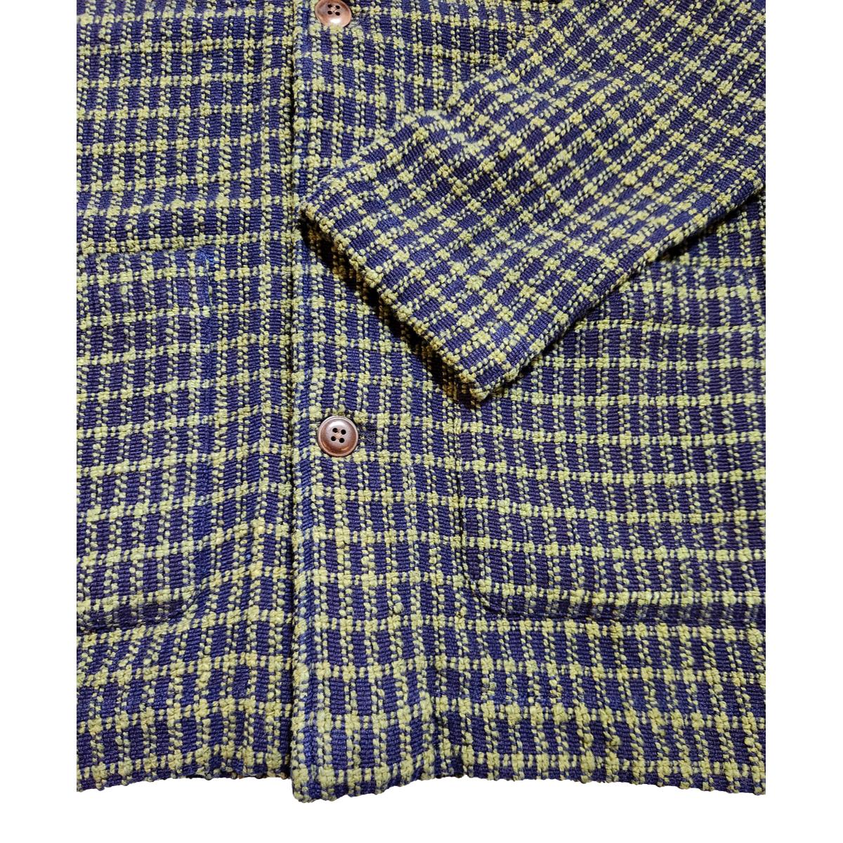 No106 Shirt Jacket Navy Green Shirts Jacket