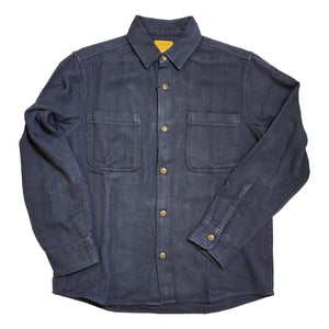 No111 Round Tail Over Shirt in Dark Indigo Shirts