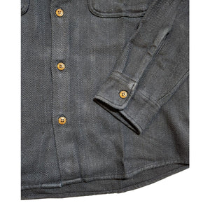 No111 Round Tail Over Shirt in Dark Indigo Shirts