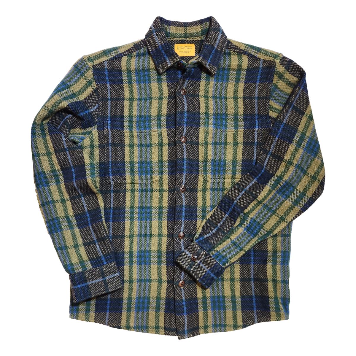 No111 Round Tail Over Shirt in Forest Olive Shirts