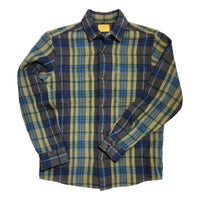 No111 Round Tail Over Shirt in Forest Olive Shirts